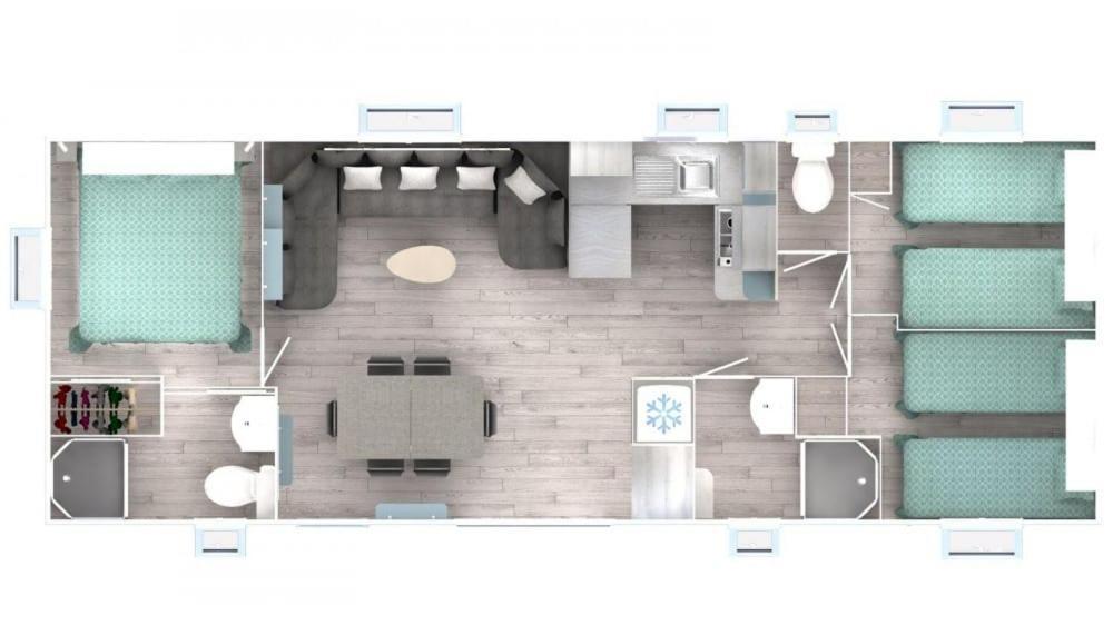 Grand Mobilhome Tout Confort 3 Chambres, Terrasse - Les Charmettes Siblu Les Mathes Exterior photo